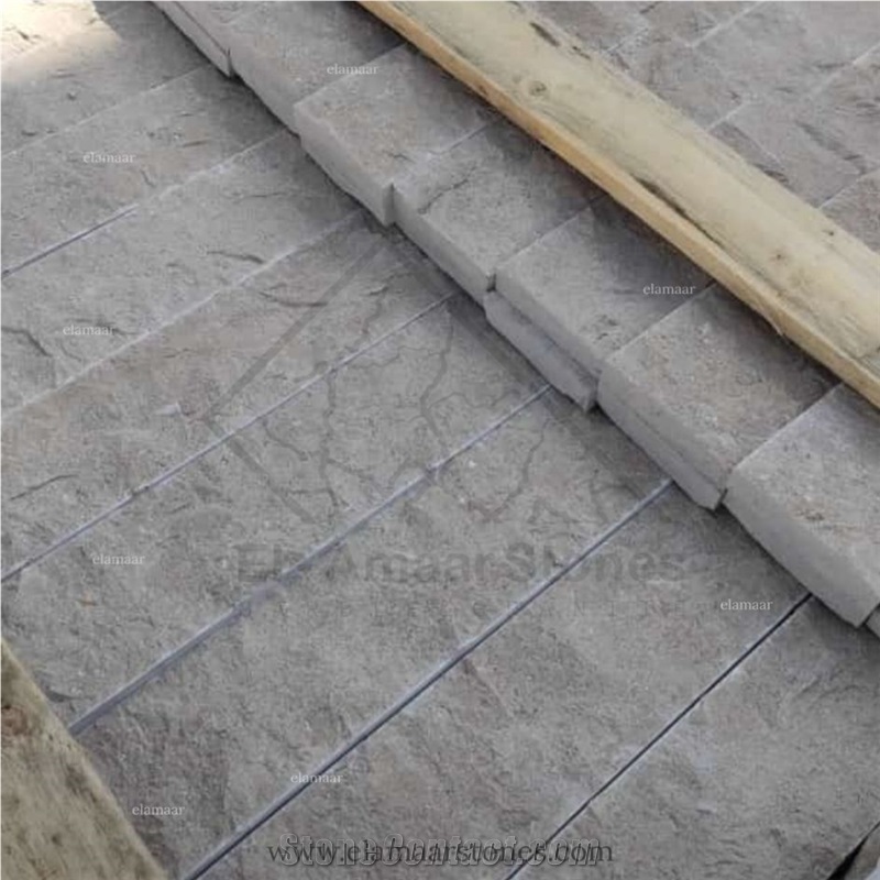 Sinai Pearl Limestone Split Face Finish Wall Tiles