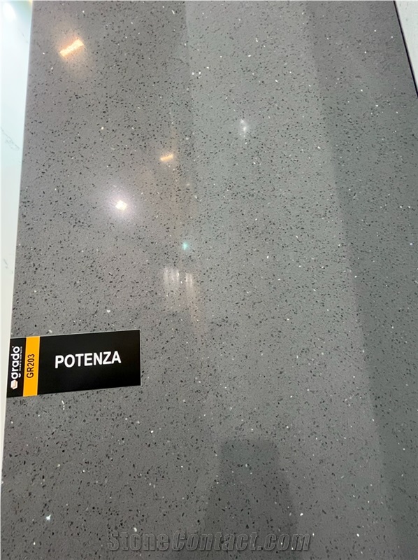 Grado GR - 203 Potenza Quartz Slabs