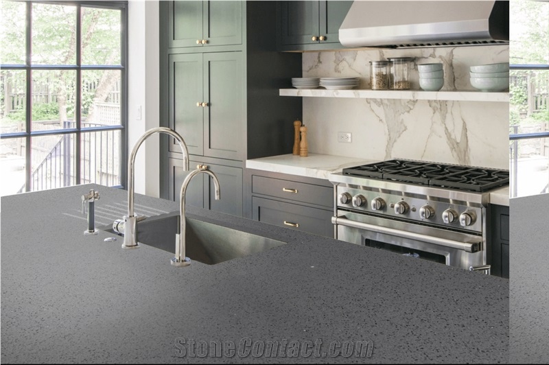 Grado GR - 203 Potenza Quartz Slabs