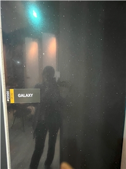 Grado GR - 302 Black Galaxy Quartz Slabs