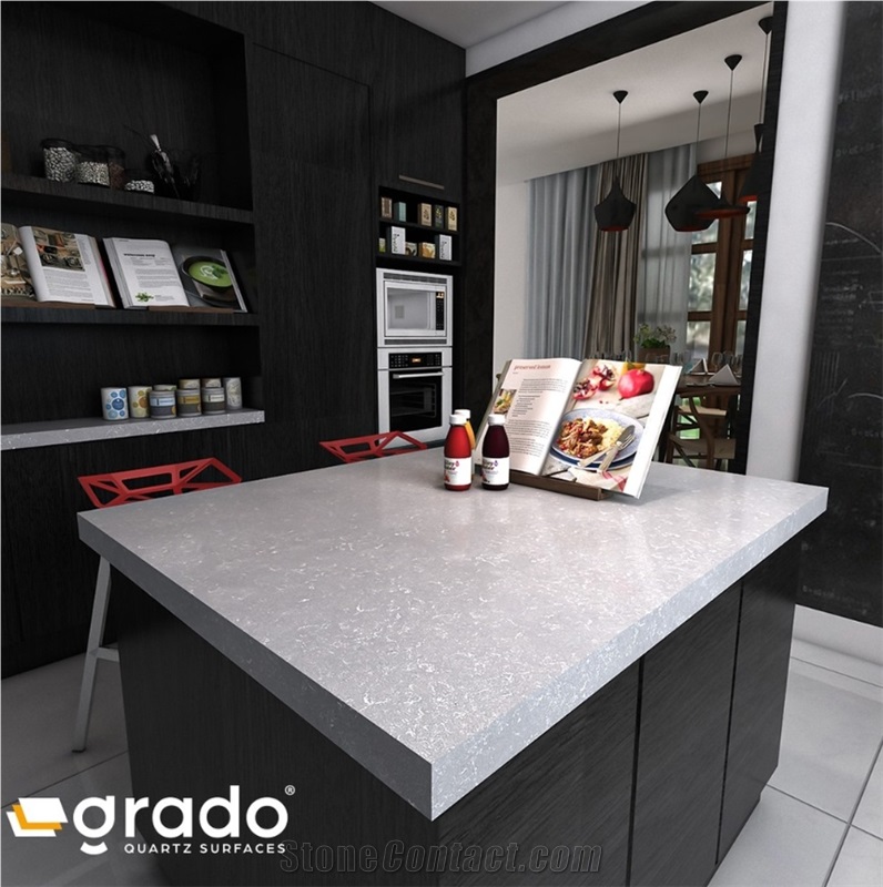Grado GR-406 Atlantis Quartz Slabs