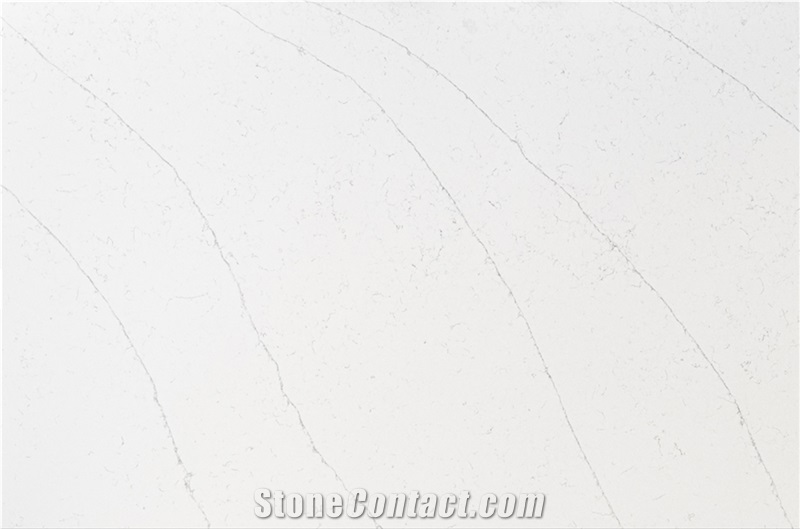 Grado GR-602 Calacatta Vita Quartz Stone Slabs
