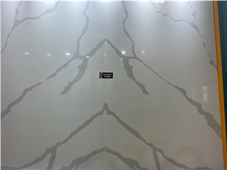 Grado Quartz GR-601 - Calacatta Thunder Quartz Slabs