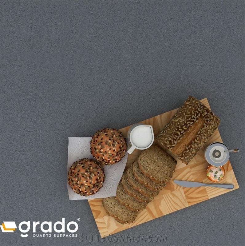 Grado Quartz Surfaces GR - 102 Trento Quartz Slabs
