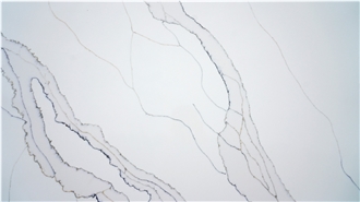 Calacatta Blanca Quartz Slabs From Vietnam Factory