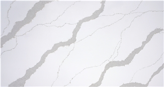 Calacatta Idillio Quartz Slabs From Vietnam Factory