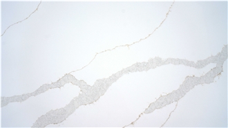 Calacatta Idillio Quartz Slabs From Vietnam Factory