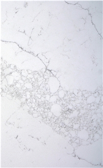 Calacatta Nova Quartz Slabs From Vietnam