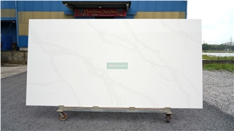 Calacatta Spinel Quartz Slabs - Calacatta Abezzo