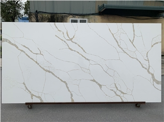 Calacatta Vega - Laza Quartz Slabs From Vietnam