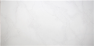 Vietnam Calacatta Marina Thin Veins Quartz Slabs