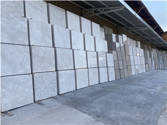 White And Gray Marble Tiles
