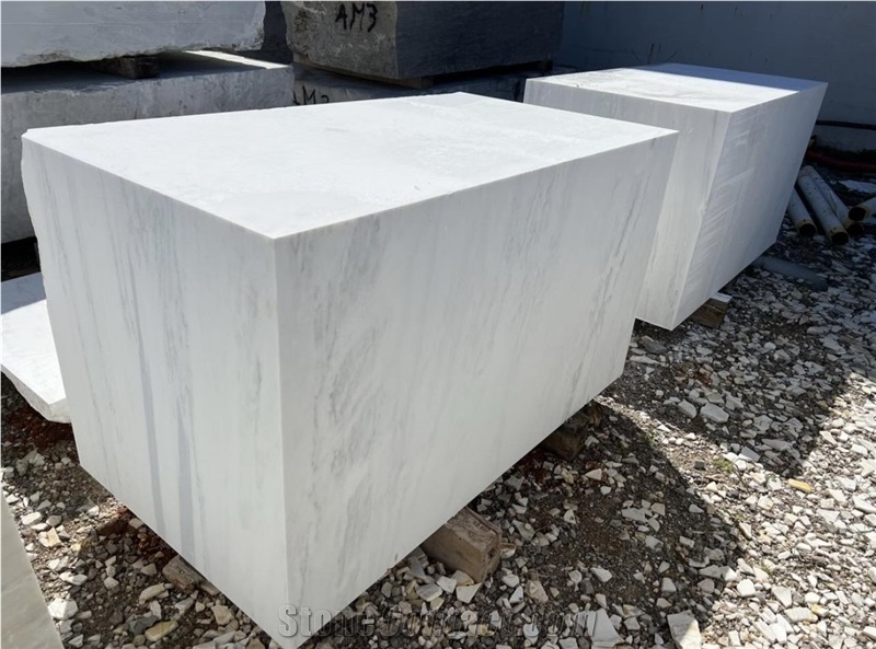 Alabama Silver Cloud Marble Blocks