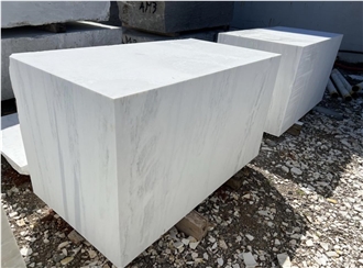 Alabama Silver Cloud Marble Blocks