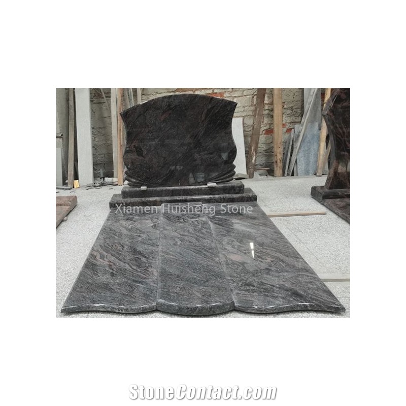 Bahama Blue  Granite Single Monument