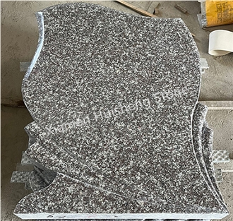 China Gray Granite Headstone
