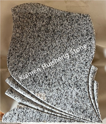 Gray Granite Headstone