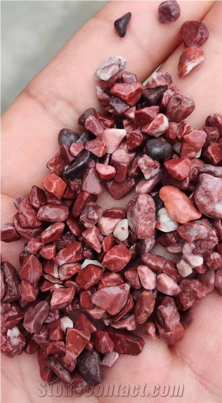 Red  Pebble Stone