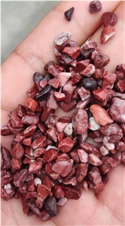 Red  Pebble Stone