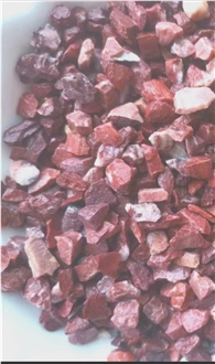 Red  Pebble Stone