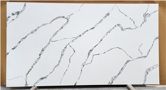 Calacatta Albedo Quartz Slabs