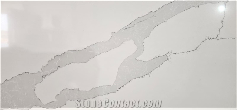 Calacatta Aura Quartz Slabs