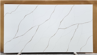 Calacatta Bodes Gold Quartz Slabs