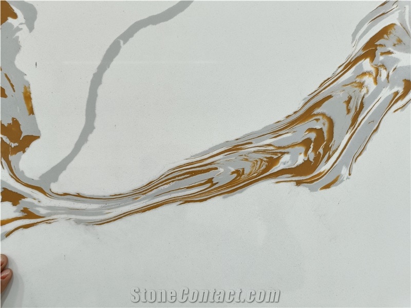 Calacatta Tuscany Quartz Slabs