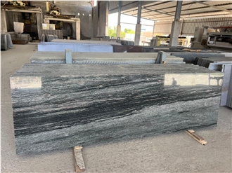 Aqua Blue Granite Cut Size Half Slabs