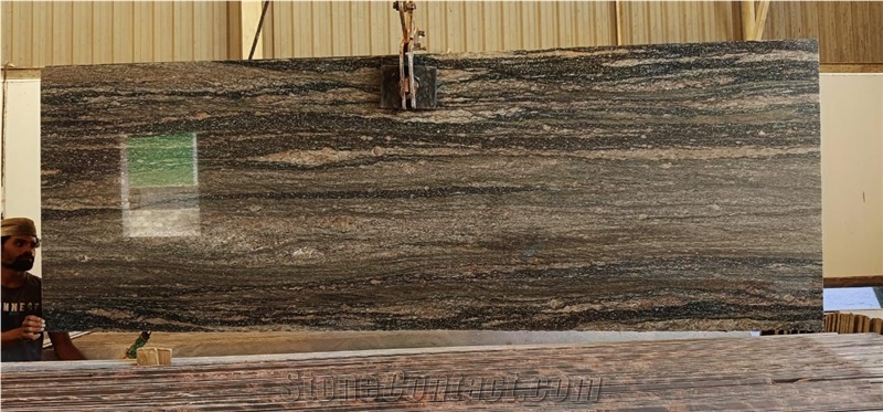 Aqua Blue Granite Cut Size Half Slabs