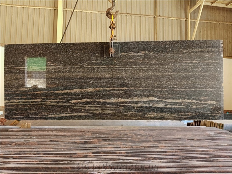 Aqua Blue Granite Cut Size Half Slabs