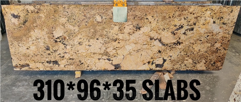 Gold Alaska Granite Cutter Slabs