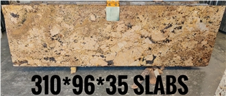 Gold Alaska Granite Cutter Slabs