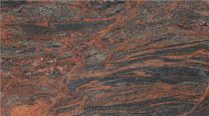 Red Multi Granite New Patern Slabs