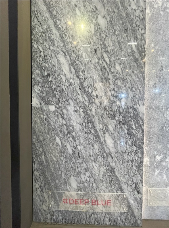 Deep Blue Marble Slabs And Tiles