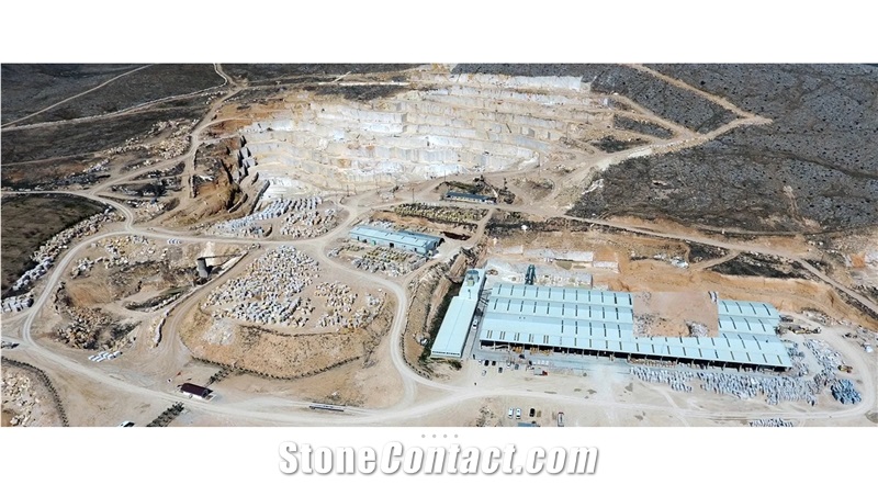 Crema Eda Marble And Crema Eda Rosa Marble Quarry