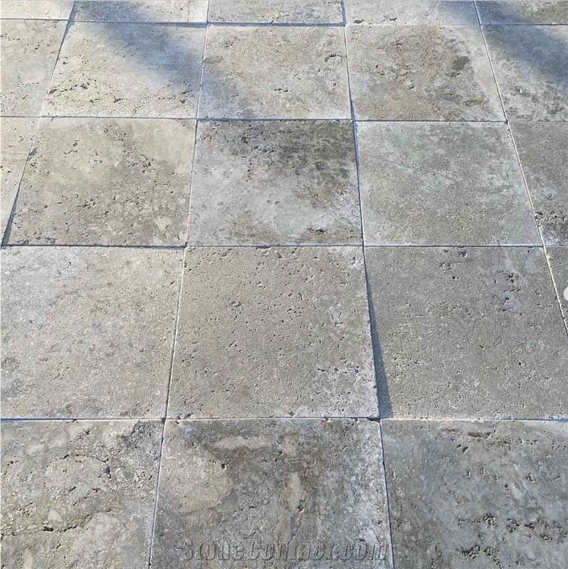 Silver Avanos Travertine Slabs And Tiles