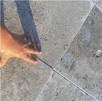 Silver Avanos Travertine Slabs And Tiles