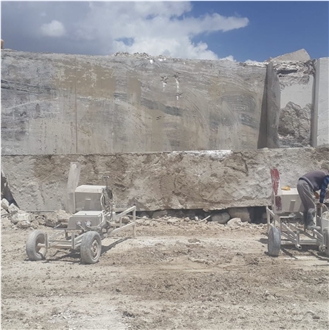 Silver Avanos Travertine Quarry