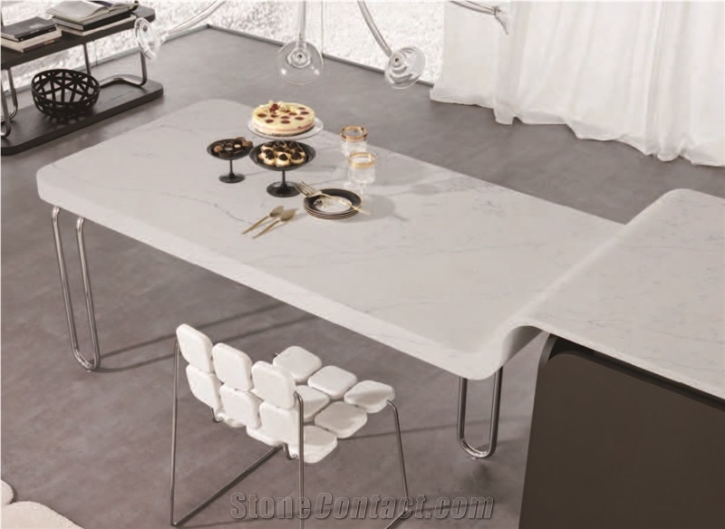 Bianco  Venato  Quartz Slabs