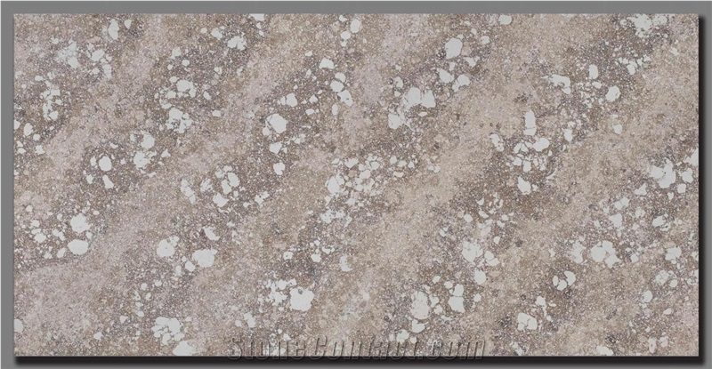 CONCRETE DARK BEIGE (LEATHER FINISH) Quartz Slabs