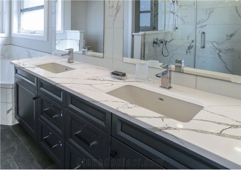 STATUARIO MONA LISA Quartz Slabs