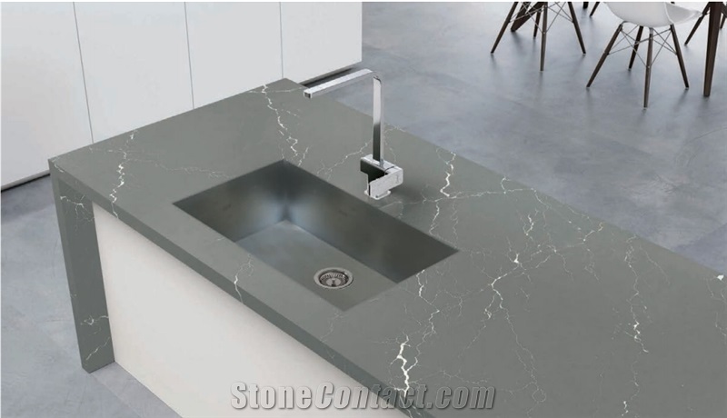 WATERFALL Quartz Slabs