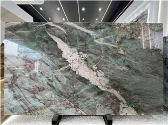 Patek Philippe Green Crystal Quartzite Slabs