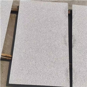 Bush Hammered White Granite G603 Paving Slab Pavement