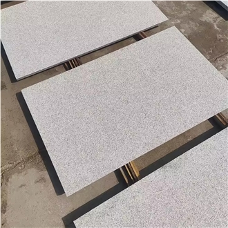 Bush Hammered White Granite G603 Paving Slab Pavement