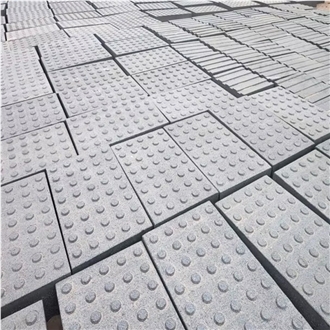 Cheap Black Tactile Paving Blind Stone For Sideway Cobbles