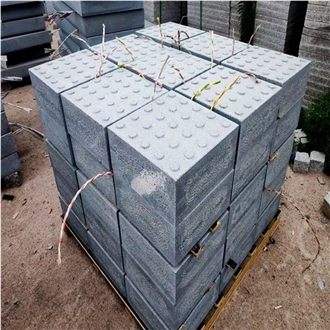 Cheap Black Tactile Paving Blind Stone For Sideway Cobbles
