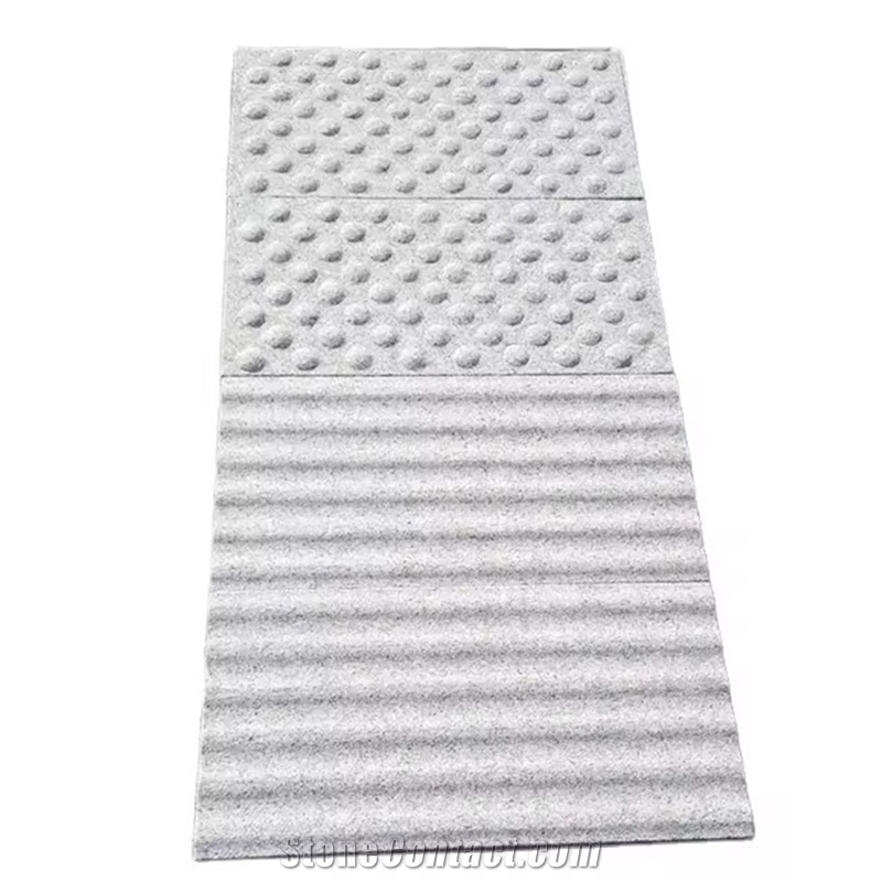 Cheap Black Tactile Paving Blind Stone For Sideway Cobbles
