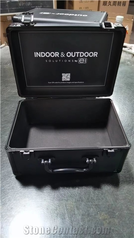 Aluminum Sample Case For Stone Samples